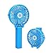 Produktbild Wei Xi Mini Handheld-Fan, tragbarer Schreibtisch Kinderwagen Klapptisch Fan mit USB Akku betrieben Kühlung persönlichen Elektrischer Lüfter für Büro Raum Outdoor Haushalt Reisen Himmelblau