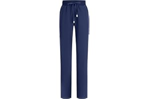 B-well Mauri Pantaloni Infermiere Donna Half-Jogger Pantaloni Sanitari Donna Elastici Pantaloni Medici Donna Spandex con Elastico in Vita