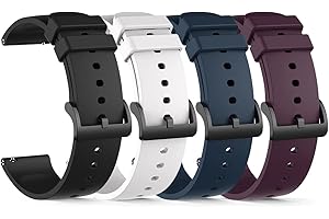 RuenTech Correa de reloj compatible con Gydom/TOOBUR/Woneligo Smartwatch IDW13 IDW19, correa de silicona de repuesto para Gydom IDW13/LW51 Accesorios