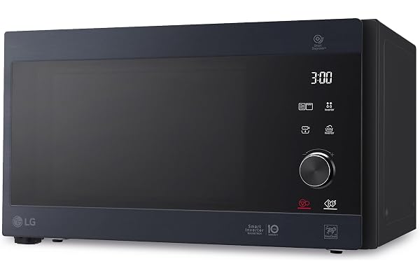 MH6565CPW Grill smart inverter mikrovågsugn 1 000 W Grill 900 W Micro+Grill 1 450 W 25 liter kapacitet LED-skärm crispy bricka innerbricka 292 mm matt
