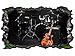 Produktbild 3D Wandtattoo Musik Schlagzeug Gitarre Bühne Bild selbstklebend Wandbild sticker Wohnzimmer Wand Aufkleber 11H051, Wandbild Größe F:ca. 97cmx57cm
