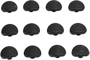 COSIKI Stimmwirbel Gitarre, 12 Stück Stimmwirbel Knopf Tuner Mechaniken Knöpfe Stimmwirbel Button Gitarren-Stimmwirbel Mechaniken für Gitarrensaiten für Gitarre