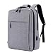 Produktbild Laptoptasche Aktentasche Schulter Messenger Bag, Reise-Laptop-Rucksack, Geschäfts-Antidiebstahl-dünner dauerhafter Laptop-Rucksack mit USB-Ladehafen, Wasser-beständige College-Schule-Computer-Tasche f
