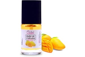 OCIBEL - Huile de cuticule senteur mangue. Hydrater, apaiser, régénérer, nourrir et favoriser la croissance saine des ongles. Lot de 1 (1 x 5 ml)