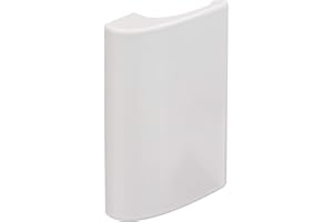 VEEU Balcony Pull Handle Patio Door Handle Deluxe Aluminium White