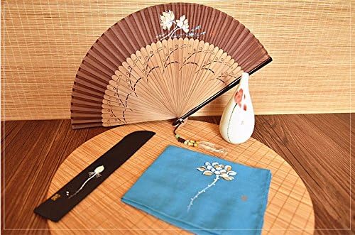 Calligraphy original hand-painted silk female silk take China wind upscale gift to gift box, Gift Box E