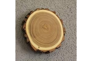 GTK - GEWEIHE & TROPHÄEN KRUMHOLZ 1 Placa de Acacia para Trofeo, Placa para árbol, 13 cm