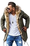 carhartt parka herren sale Model 1,79m groß und 76kg Körpergewicht, trägt Gr. M