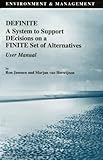 Image de Definite a System to Support Decisions on a Finite Set of Alternatives User Manual
