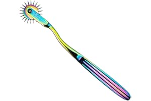 3ZONE HEALTH BEAUTY Wartenberg Pin Wheel, Neurologic Test Nerve Reactions, Sensory Play, neurowheel (Multi Color)