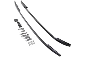 Konnekt BLACK Roof Rails Roof Rack OEM Style compatible with: LR Discovery Sport 2014+