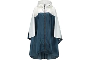 Freiesoldaten Donne Impermeabile Poncho Pioggia Elegante Riutilizzabile Leggero All'aperto Impermeabili Giacca da Pioggia con Cappuccio