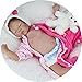 Produktbild O-YLS Augen Geschlossen Mädchen Reborn Babys Puppe 22Zoll 55cm Weiches Silikon Vinyl Magnetisch Neugeborenes Spielzeug Baby Dolls lebensecht Handarbeit