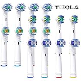 Replacement Brush Heads for Oral-B Electric Toothbrush Pro, Smart and Genius Series, Cross, Precision, Whitening and Floss 16 Packs Plaque Removal