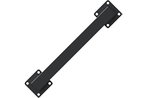ONLT 30cm main courante,main courante pour escalier noir,Rampe d'escalier,rampe escalier de Barre de Garde de rétro de Tuyau de Fer de Vent Industriel,pour les escaliers,les murs,loft,couloir