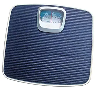 K N DIGITAL weight scale machine Original Deluxe Personal Manual Analog Weighing Scale up to 130 kgs capacity for human body weight machine (Mechanical Weighing Machine) BLUE