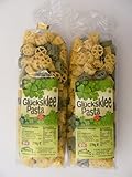  Pfalznudel Streuteile Glücksklee aus Nudelteig, 2X 250 g, Nudeln, Pasta, Dekoration, Delikatesse, Klee