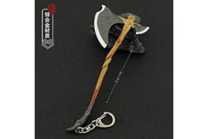 AEI Hobby GOW5 Kratos Axe of Leviathan Kratos Chaos Blade Weapons Metal Model Pendant Keyring Blades of Exile Chaos Game Accessories