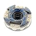 Produktbild 1 x Lego System Ninjago Spinner flach 6x6 weiss flat silber grau Eis Kopf Ring Krone grau Eis Splitter mit Gleitstein Set 9563 bb549c06pb01