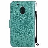 La funda está hecha de alta calidad PU Relieve Datura Flores de Diseñado Cuero y de artesanía excelente, aspecto elegante, cuenta con color elegante, todo lo que hace un aspecto atractivo