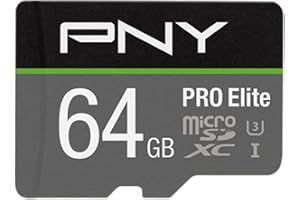 PNY Pro Elite microSDXC card 64GB Class 10 UHS-I U3 100MB/s A1 V30