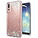 Produktbild Huawei P20 Pro Hülle,Huawei P20 Pro Schutzhülle,Huawei P20 Pro Silikon Handyhülle TPU Case,KunyFond Transparente Farbsterne Muster Bling Shiny Glänzend Glitter Glitzer Strass Star Silikon Hülle [Kratzfeste, Scratch-Resistant] Crystal Kirstall Clear Ultra Dünn Weiche Silikon TPU Schutz Durchsichtig Stoßdämpfend Transparent Weichem Flexible Kristallklar Silikon Handytache Handy Gürtel Tasche Hülle Protective Back Case Cover Fall-Abdeckung Etui TPU Bumper Schale für Huawei P20 Pro