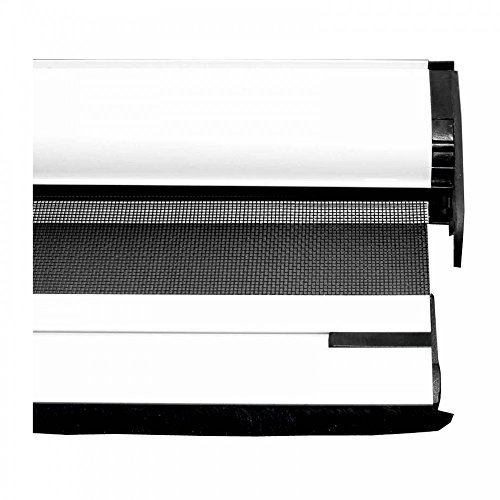 1PLUS Standard Insektenschutz-Rollo für Fenster, 130 x 160 cm, individuell kürzbar, weiß - 3