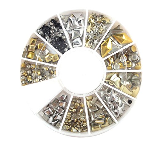 Nail Art Strasssteine Glitzersteine Schmucksteine 3 Stk Set 1 - 6