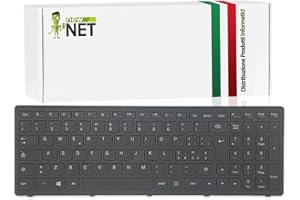 NEW NET NewNet Keyboards/Tastiera Compatibile con Notebook Lenovo Ideapad G500H G500C G505S G500S Z501A Z501 Z501-IFI Z501-ISE Z505 Z505A [ Layout Italiano ] Frame Nero