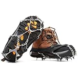 crampones botas bestard Portátil: los crampones son adecuados para varios tipos de zapatos. Portátil y ligero, se puede poner en una pequeña bolsa de almacenamiento y no ocupa mucho espacio.