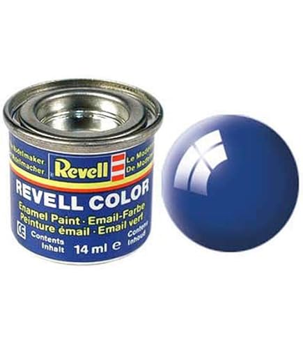 Peinture émail Revell Blanc Brillant RAL 9010 - 14 Ml - Pour Maquettes Et Modélisme - Neuf Intact