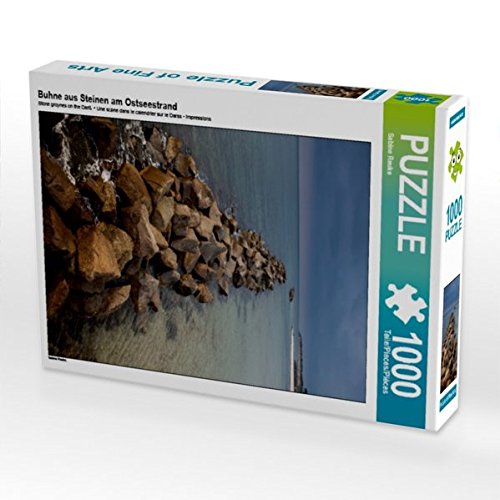 Preisvergleich Produktbild Buhne aus Steinen am Ostseestrand 1000 Teile Puzzle Hoch