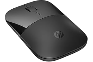 ‎HP HP Z3700 kabellose Maus | 1200 optische Sensoren | bis zu 16 Monate Batterielaufzeit | 2.4 GHz oder Bluetooth Verbindung | Plug&Play | Schwarz