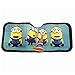 Produktbild Universal Fit Minions Despicable Me Minions Minion Car Truck zusammenklappbar Sun Shade Standard für für KFZ LKW SUV vorne Windschutzscheibe Fenster wendbar Sonne Schatten Universal 61 x 147,3 cm