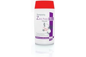 Héry Shampooing Répulsif Zéro Puce pour Chat/Chaton 200 ML