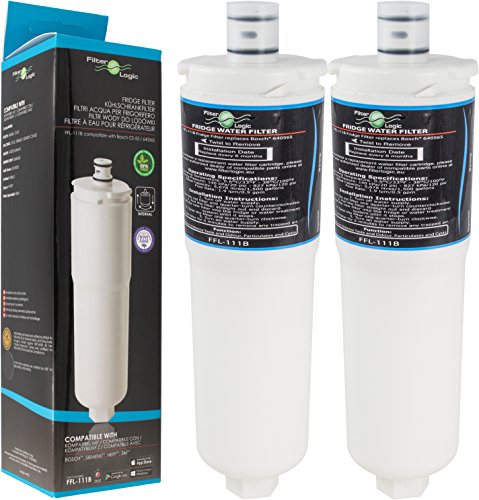 2 x FilterLogic FFL-111B Wasserfilter ersetzen 3M CS-52 , 00576336, 640565, 5586605, 5553629 & CS-51 Filter fr BOSCH, SIEMENS, Neff, Gaggenau Khlschrnke