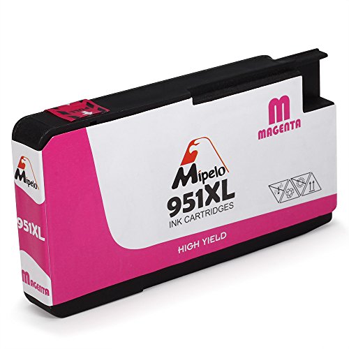 Mipelo Kompatibel HP 950XL 951XL Hohe Ergiebigkeit Tintenpatronen, Verwendet in HP Officejet Pro 8600 8610 8620 8630 8640 8100 8660 8625 8615 251DW 276DW Drucker (2 Schwarz, 2 Cyan, 2 Magenta, 2 Gelb) - 5