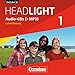 Produktbild English G Headlight - Allgemeine Ausgabe / Band 1: 5. Schuljahr - Audio-CDs (Vollfassung): Audio-Dateien auch als MP3