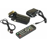 TECHCG Scart Girişli T&uuml;pl&uuml; Tv İle Uyumlu Mini Uydu Alıcısı Hazır Y&uuml;kl&uuml; Riosat
