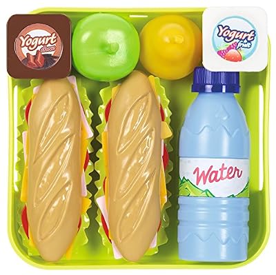 Ecoiffier Écoiffier - 7600000955 - Plateau de Sandwich avec accessoires