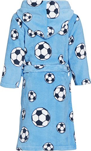 Playshoes Jungen Fleece-Bademantel Fußball - 2