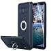 Produktbild Galaxy S8 Plus Hülle,Galaxy S8 Plus Case, Snewill Hybrid Dual Layer Shockproof High Impact Protection Case with 360 Rotation Grip Ring Holder Kick Stand for Apple Samsung Galaxy S8 Plus - Black