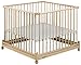 Geuther Europarc Playpen (Natural/ Stripes)