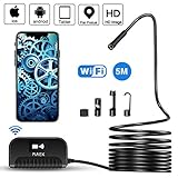 endoskop iphone Größere Kompatibilität-Dieses Endoskop wifi ist kompatibel mit Android- und Apple-Systemtelefonen oder Tablets. Laden Sie die APP 