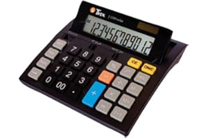 SCHNEIDER NOVUS Triumph Adler Calculatrice de Bureau J-1200 Solar écran Large