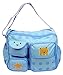 NOVICZ Diaper Bag Multi Compartment Mother Bag for Baby Care with Diaper Changing Mat- Blue color RS.1060.00