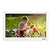 Produktbild Digitaler Bilderrahmen, 13.3” Full IPS Foto/Musik / Video Player Kalender Alarm Auto on/Off Timer, mit 1280 * 800 Auflösung Digital-Foto Ultra Slim Design mit Fernbedienung von KENUO,Weiß