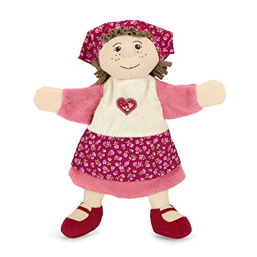 Preisvergleich Produktbild Sterntaler 3601617 - Handpuppe Gretel, rosa / rot