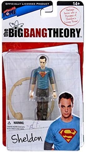 Big Bang Theory Sheldon Superman 3 3/4-Inch Figure Series 1 by Bif Bang Pow!