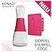 KONAD® Double Edge Stamp Set incl. Scraper